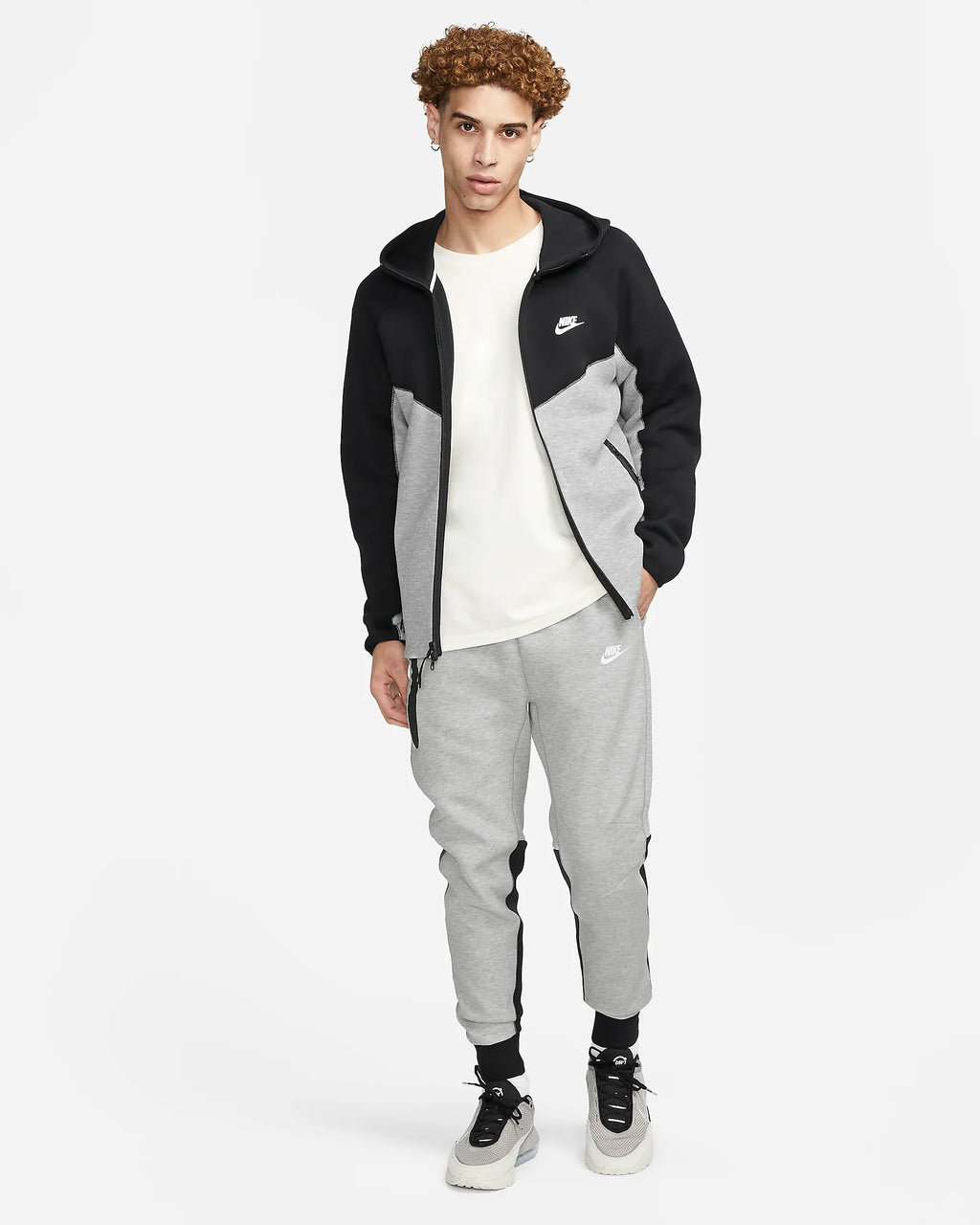 Komplet Nike Tech Fleece Black-Grey