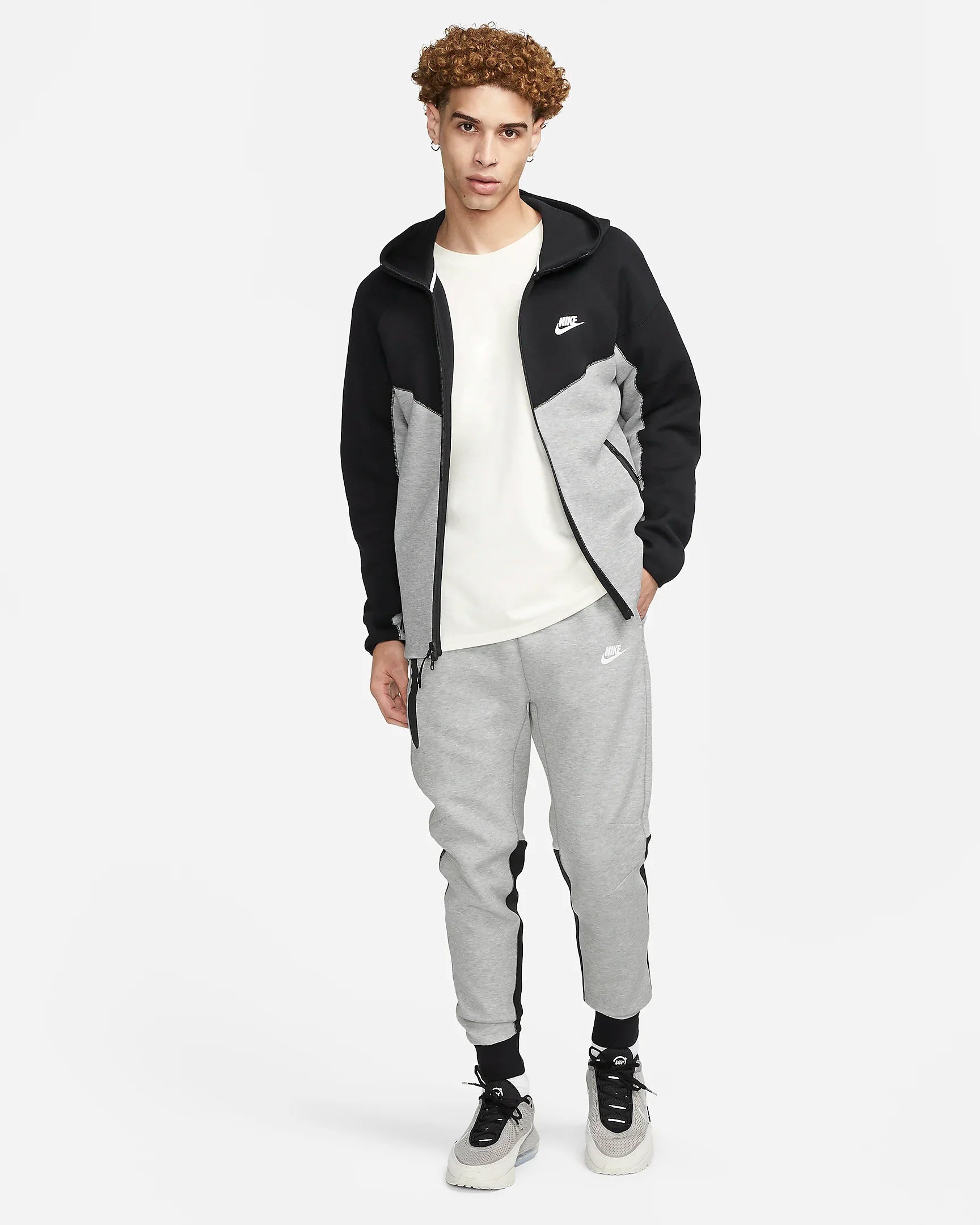 Komplet Nike Tech Fleece Black-Grey