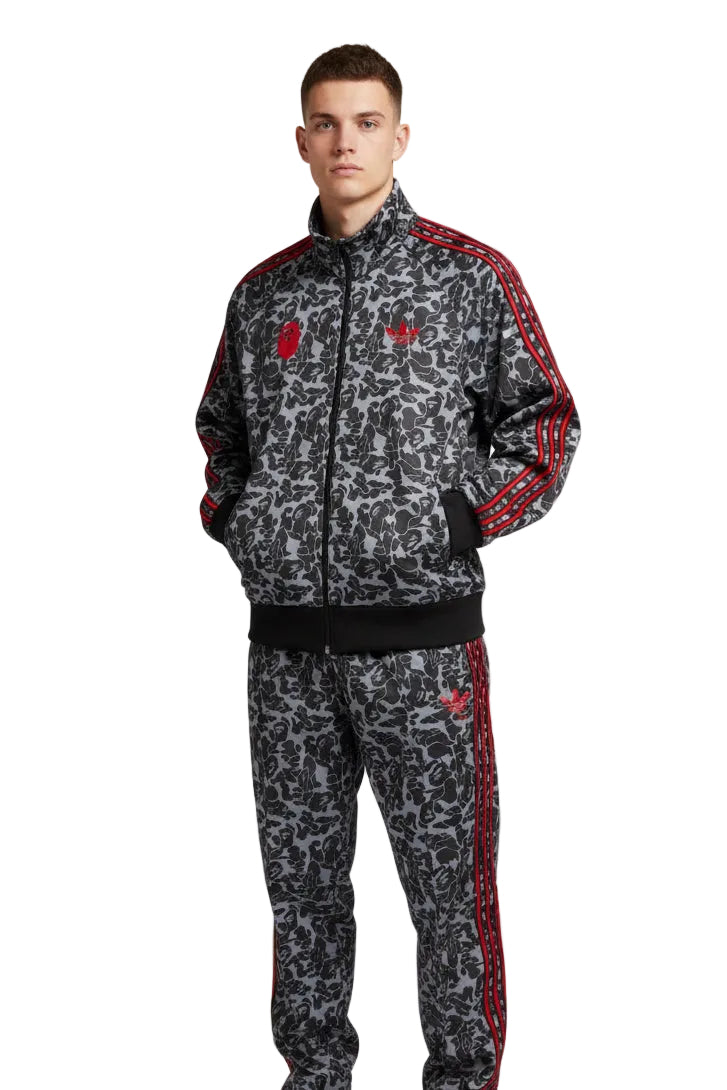Bape x Addidas Black-Red