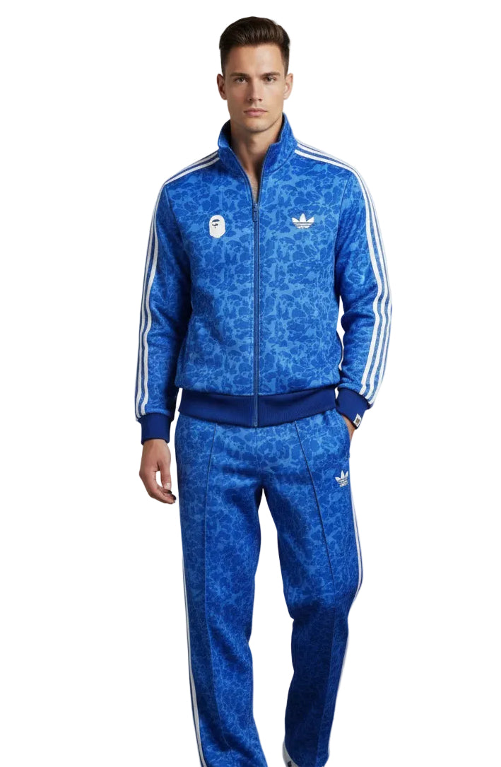 Bape x Addidas Blue