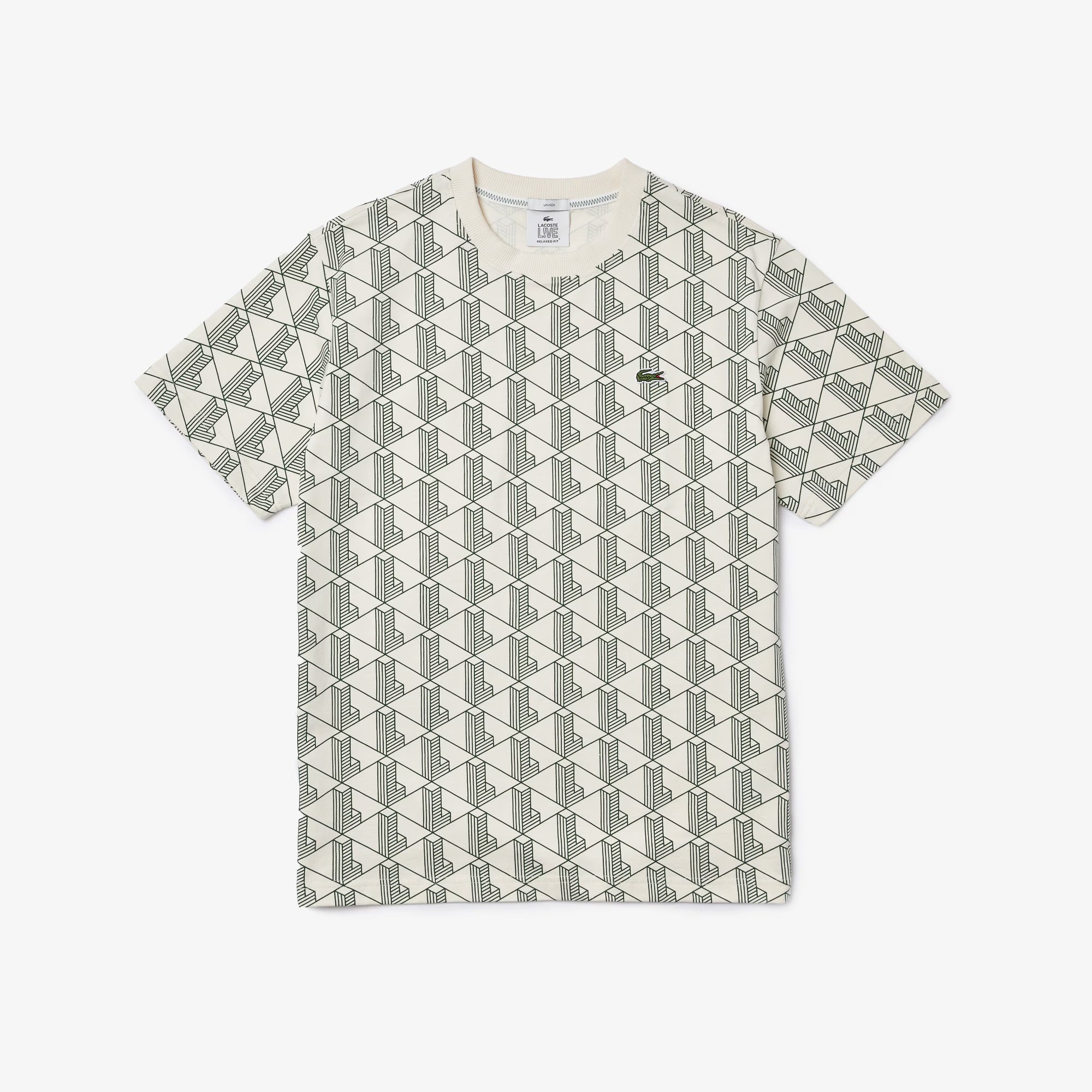 Lacoste Bela Majica Print