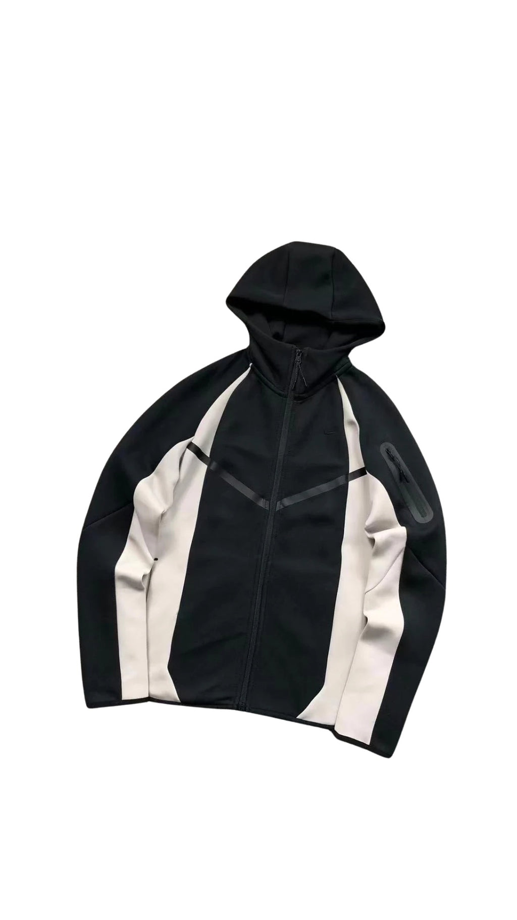 Komplet Nike Tech Fleece PZ Pro Black-White