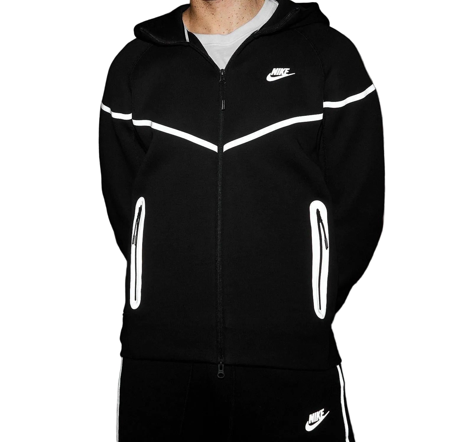 Komplet Nike Tech Fleece Black-Reflective