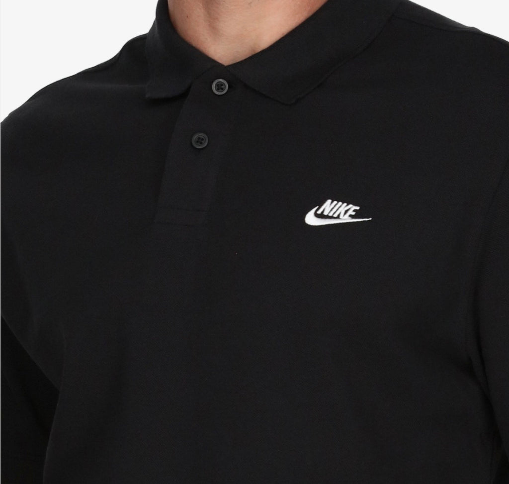 Nike Majica Kragna Crna