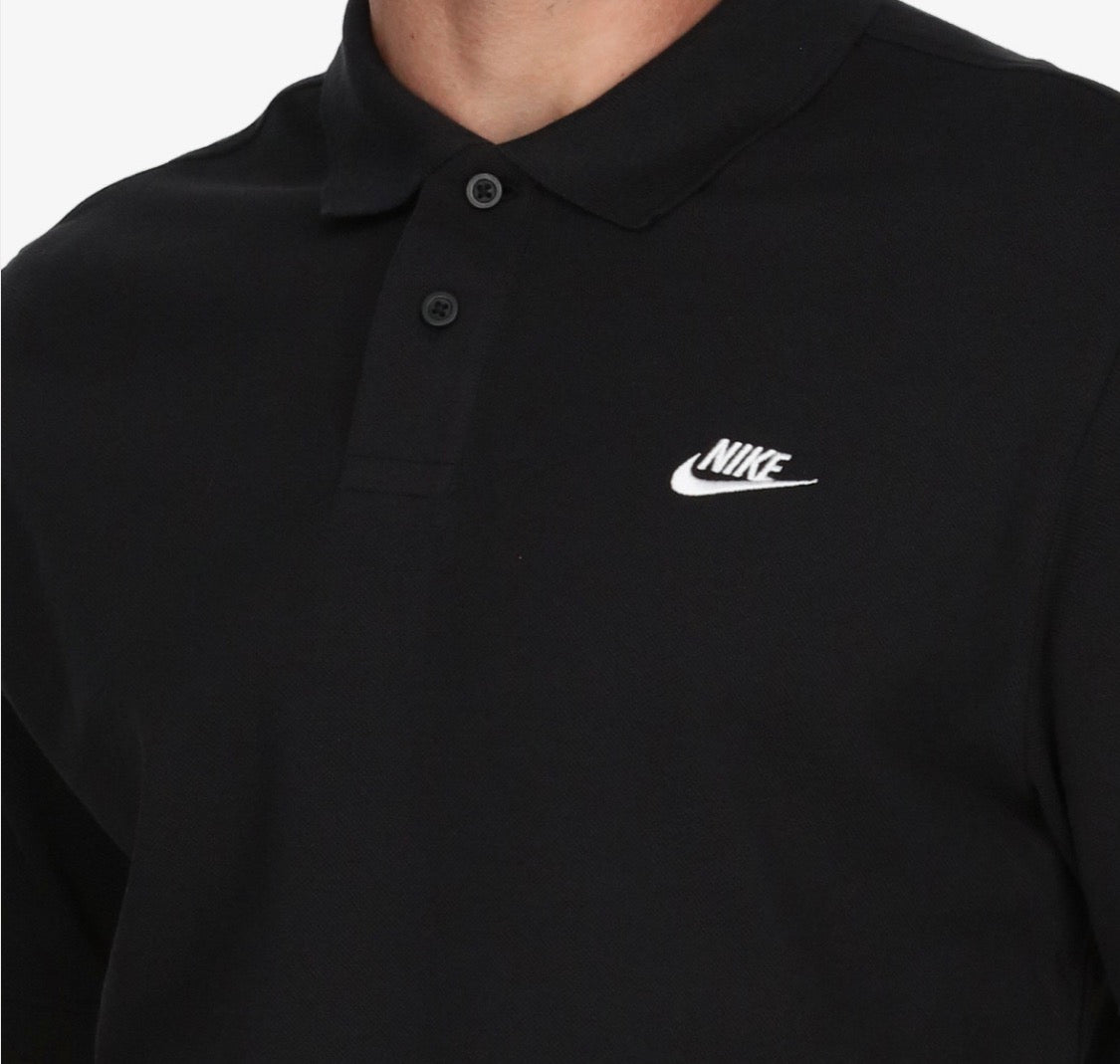 Nike Majica Kragna Crna