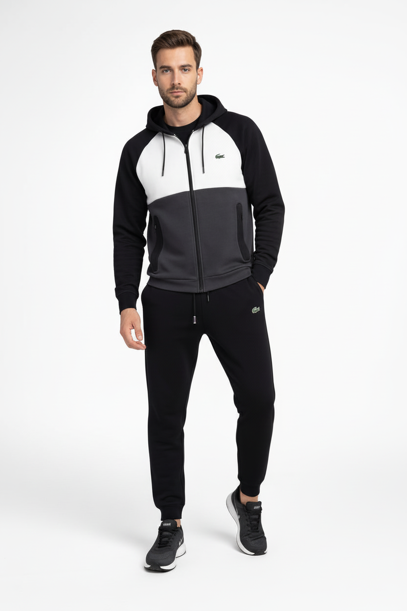 Lacoste Komplet Crno-Beli
