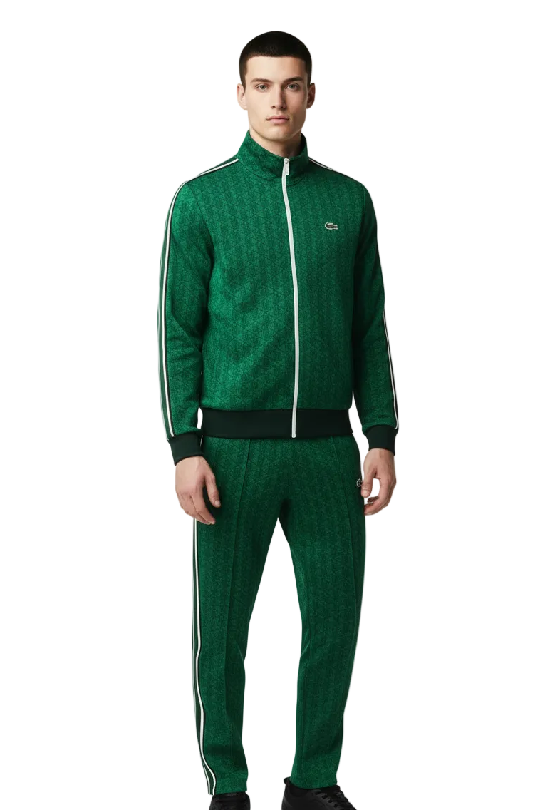Lacoste Komplet Zeleni Patern