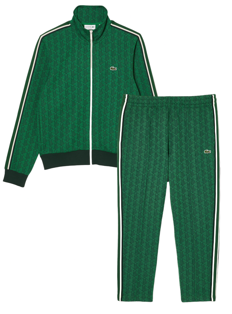 Lacoste Komplet Zeleni Patern