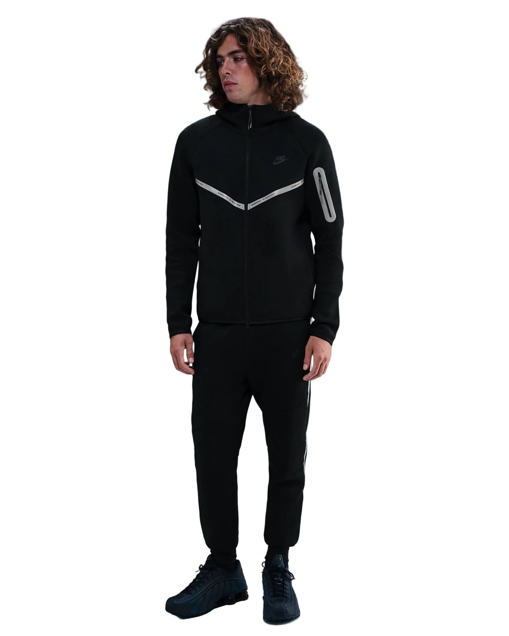 Komplet Nike Tech Fleece Black Reflective 2026