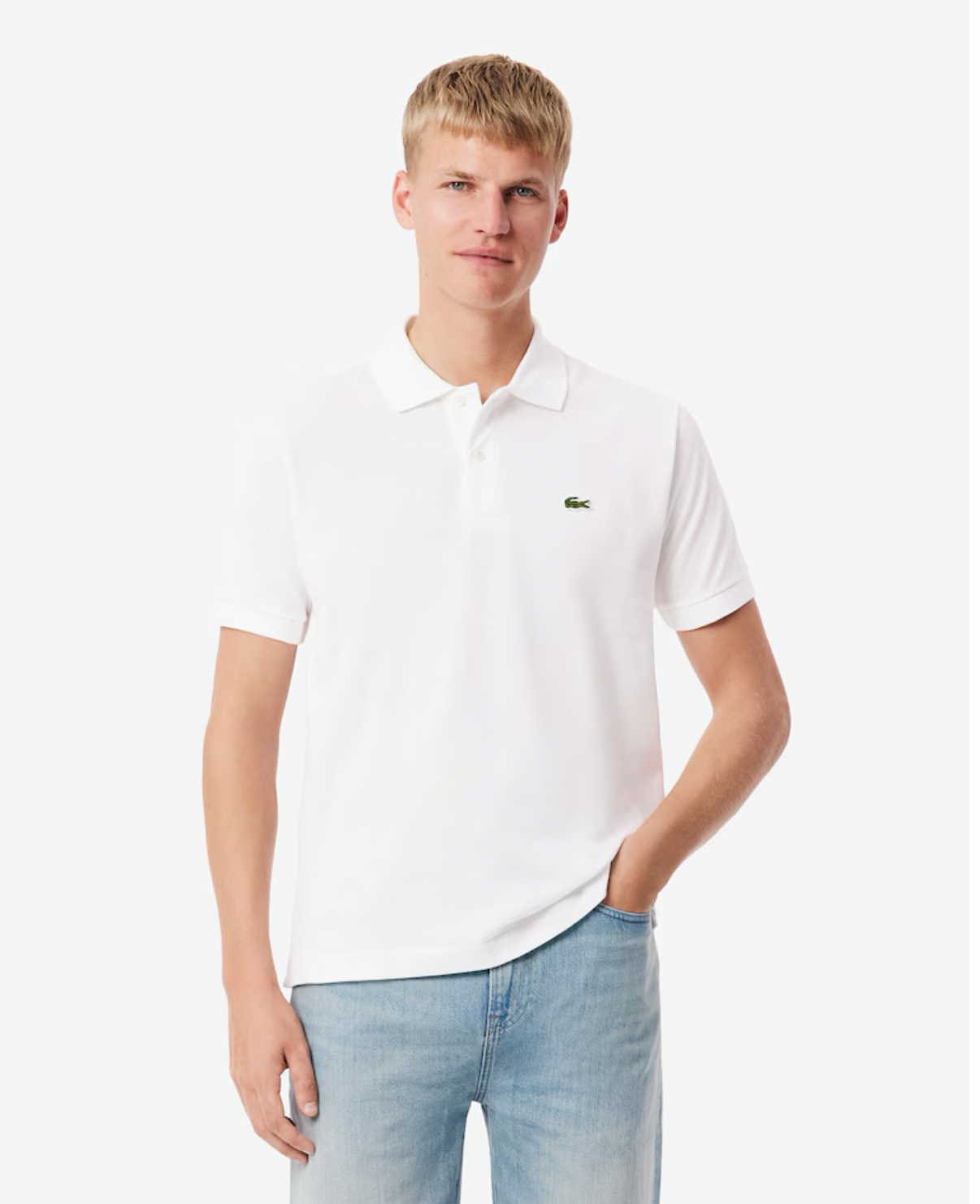 Lacoste Majica Bela